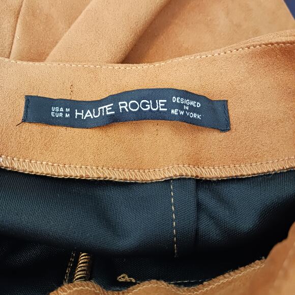 Haute Rogue Faux Suede Lace Up Skirt NWOT - Picture 6 of 8